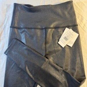 Beyond Yoga Leggings - Black Metallic Color - NWT